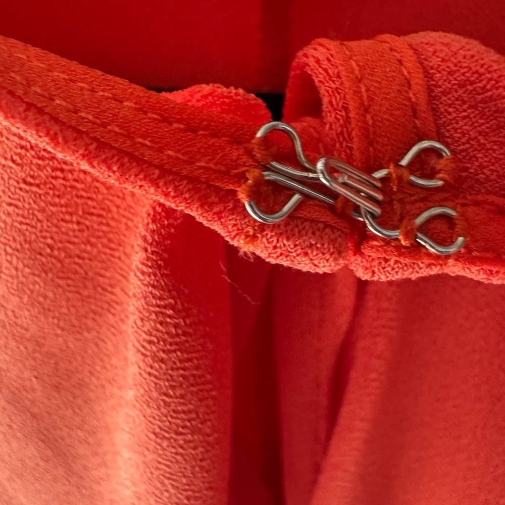 Lauren Ralph Lauren Orange/tangerine blouse sz 1X - Picture 5 of 5